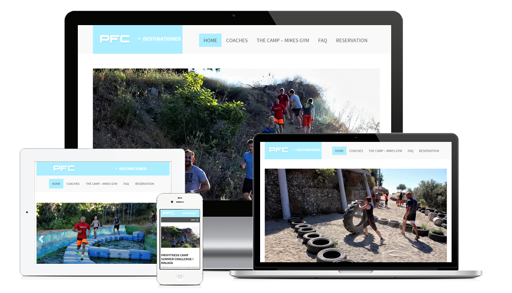Read more about the article Camp Website for Pro Fitness Camps