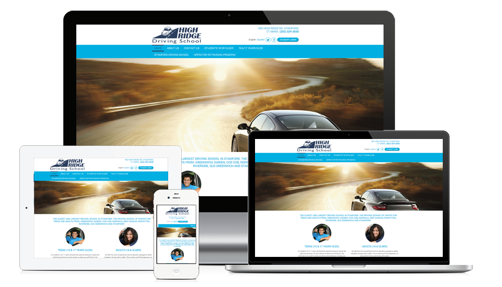 Read more about the article Driving School Website for High Ridge Driving School